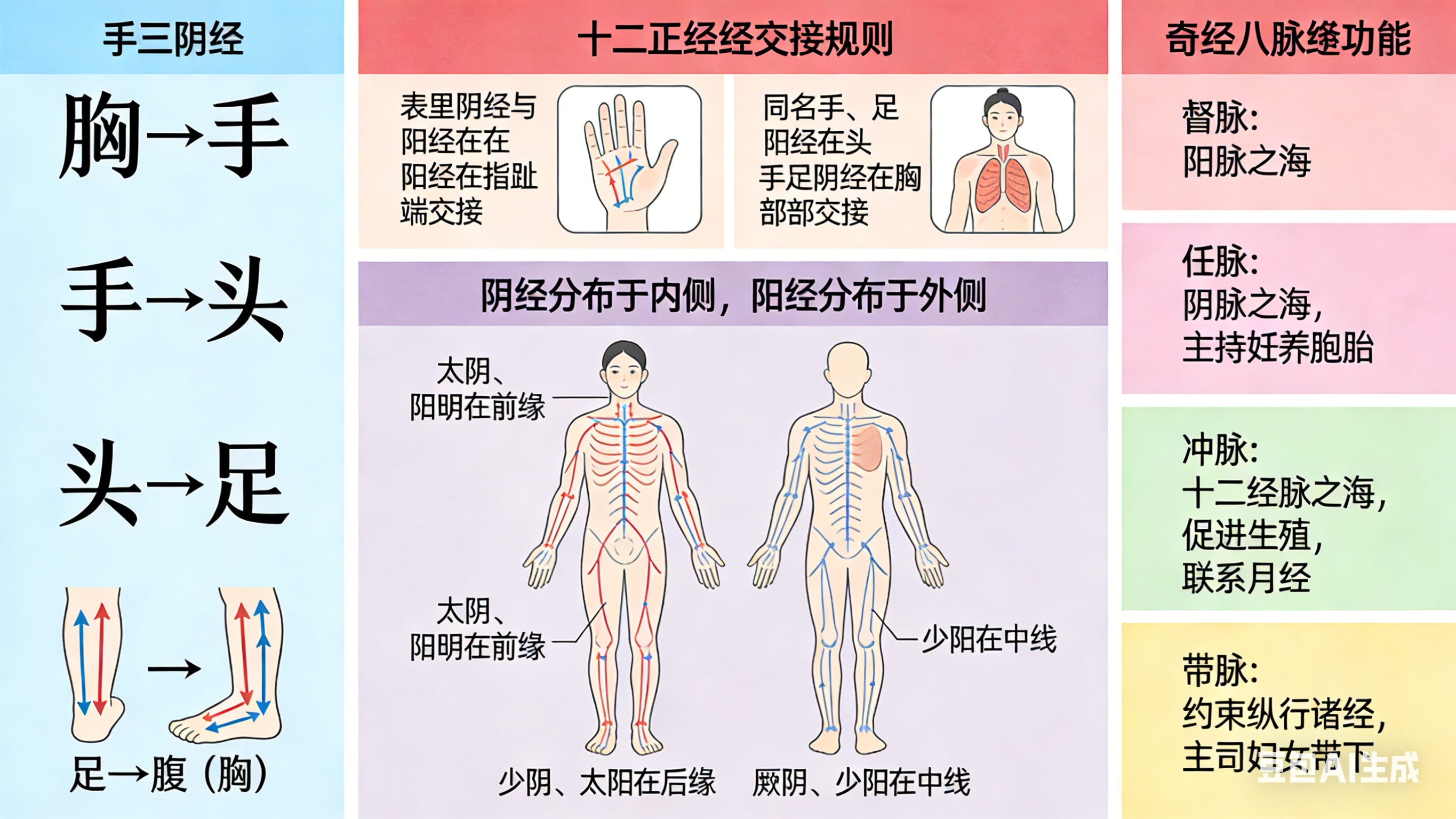 执业中药师中药综经络知识点