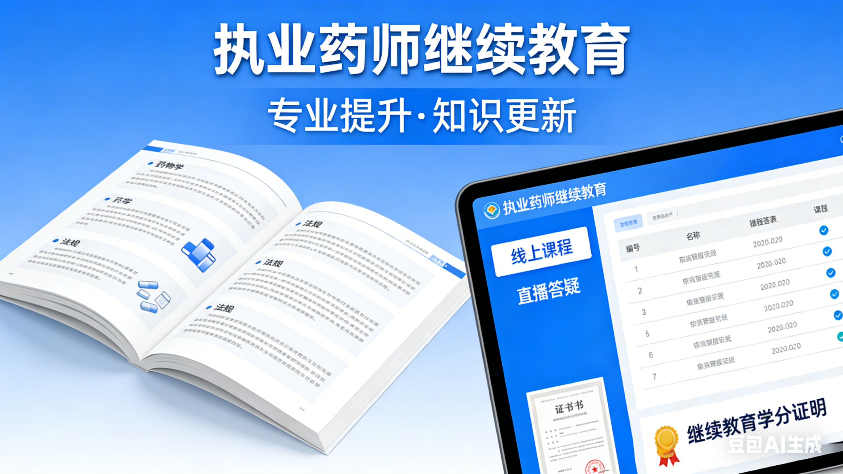 职业药师继续教育