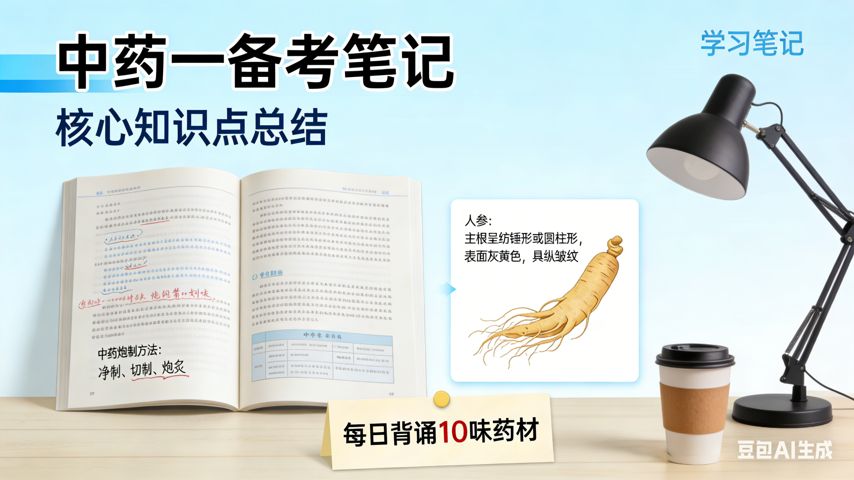 执业药师备考中药一明煅法