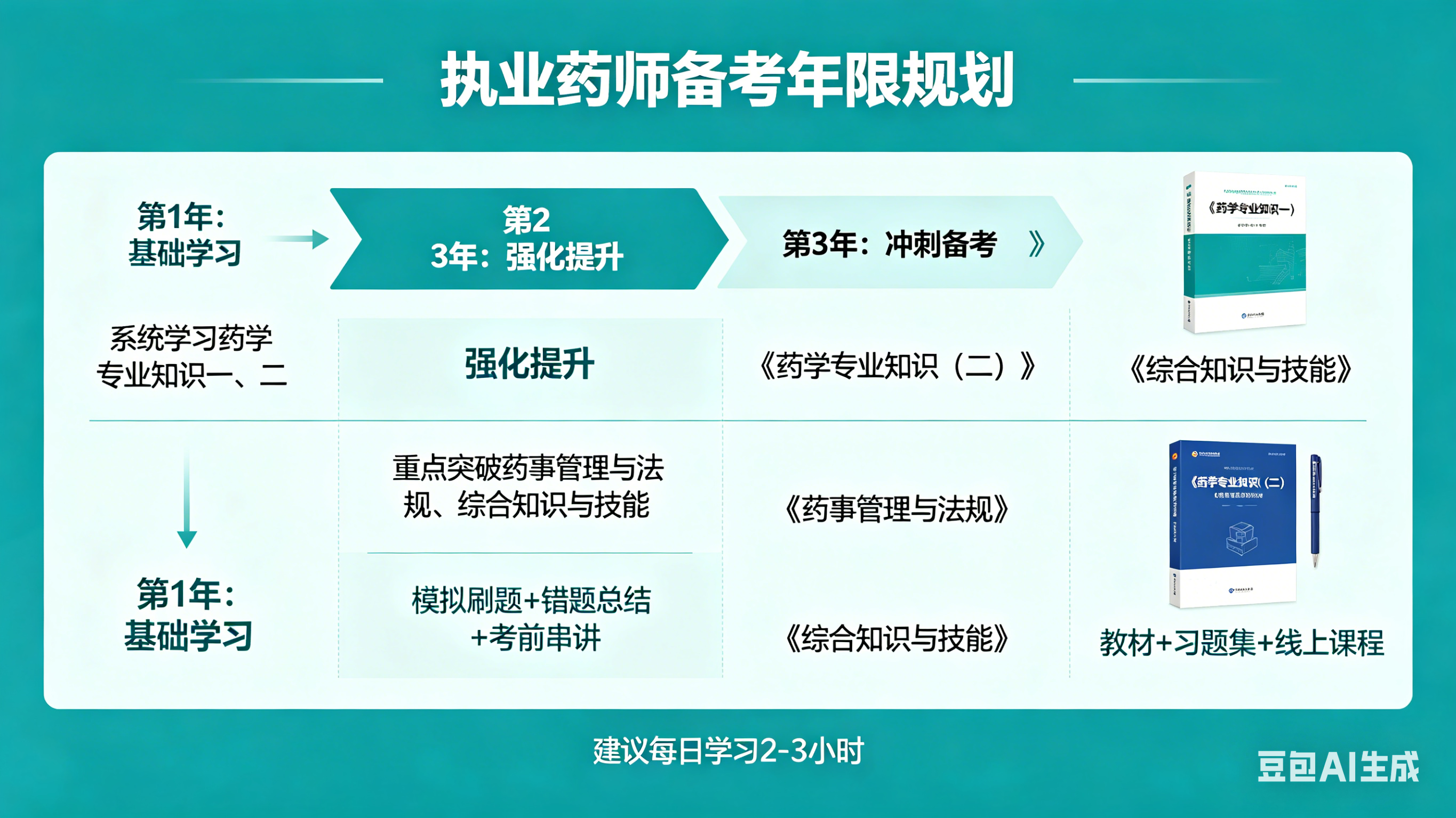 执业药师备考时间规划