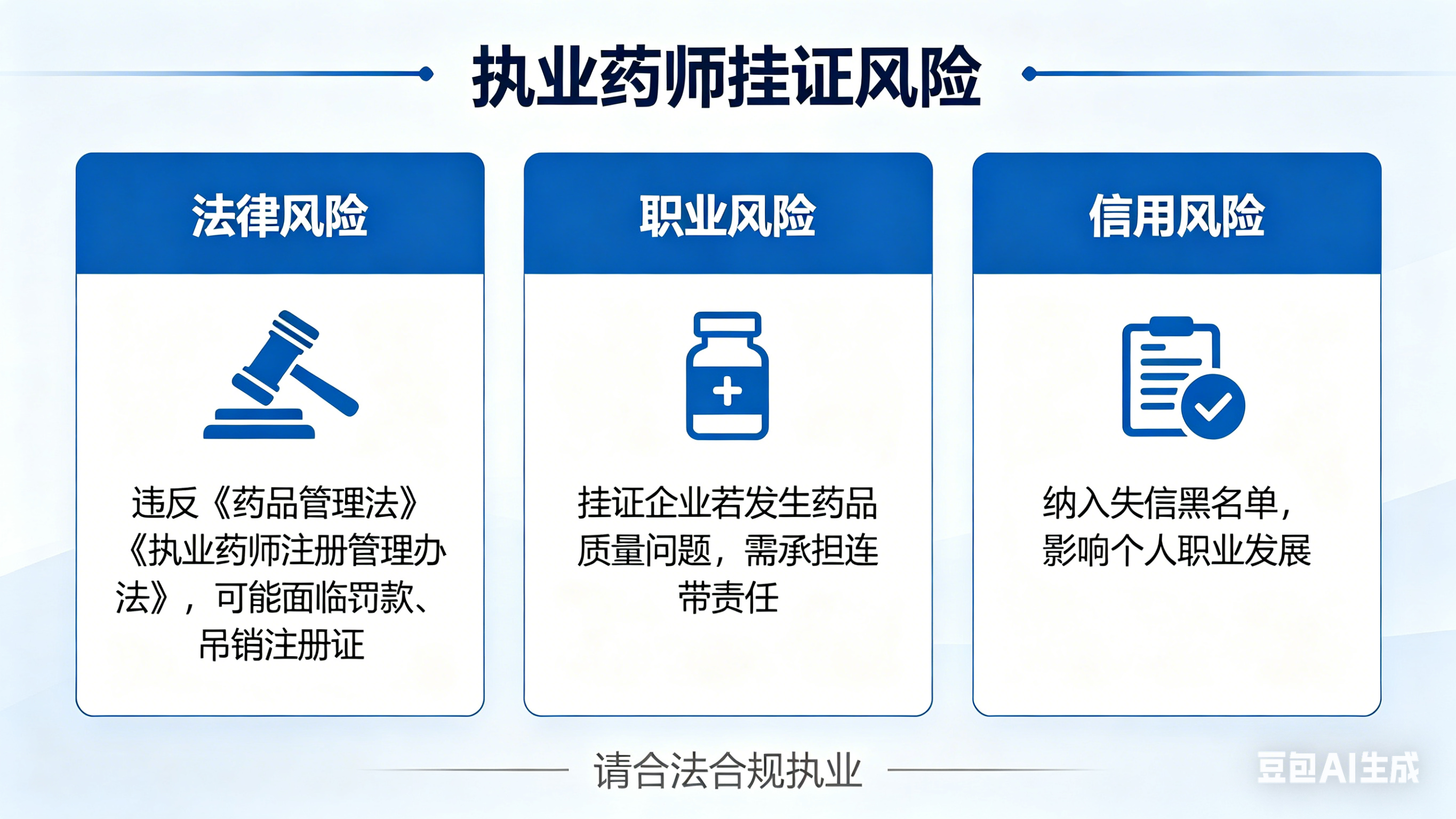 执业药师挂证风险