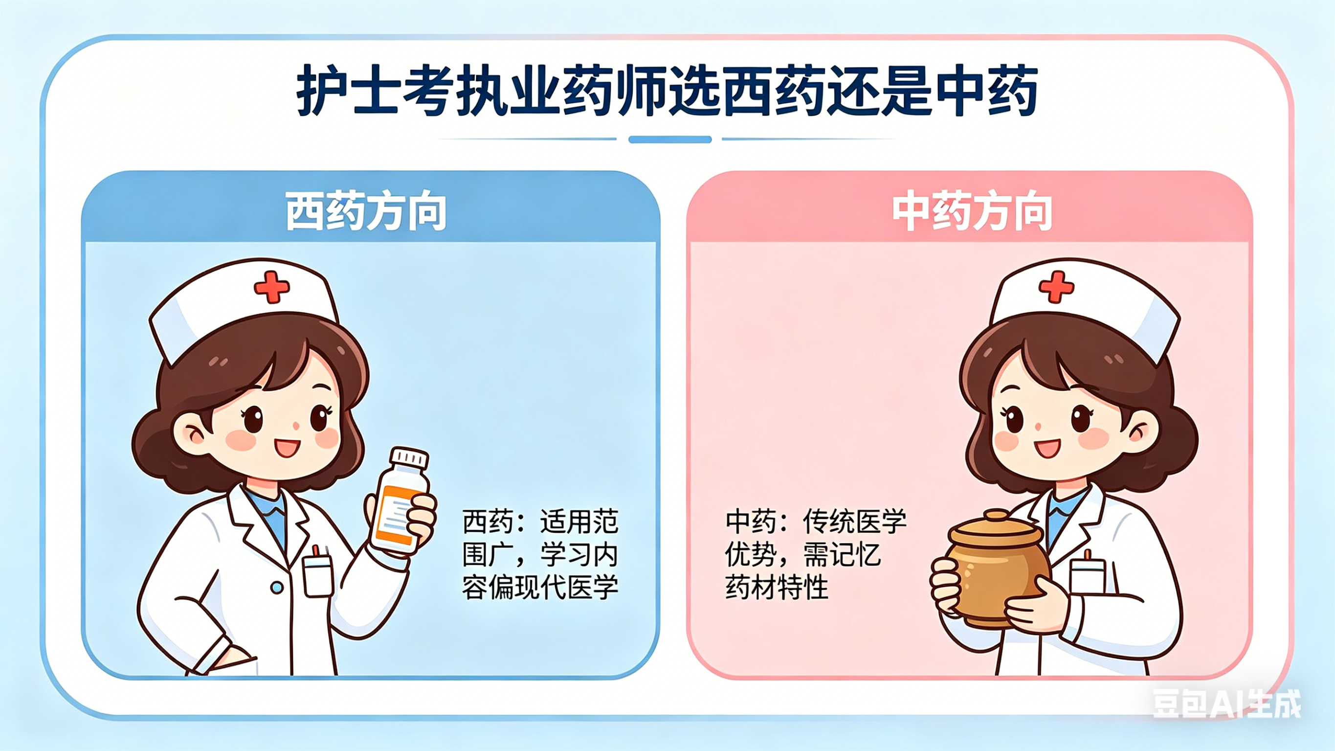 护士考执业药师选执业中药师还是执业西药师