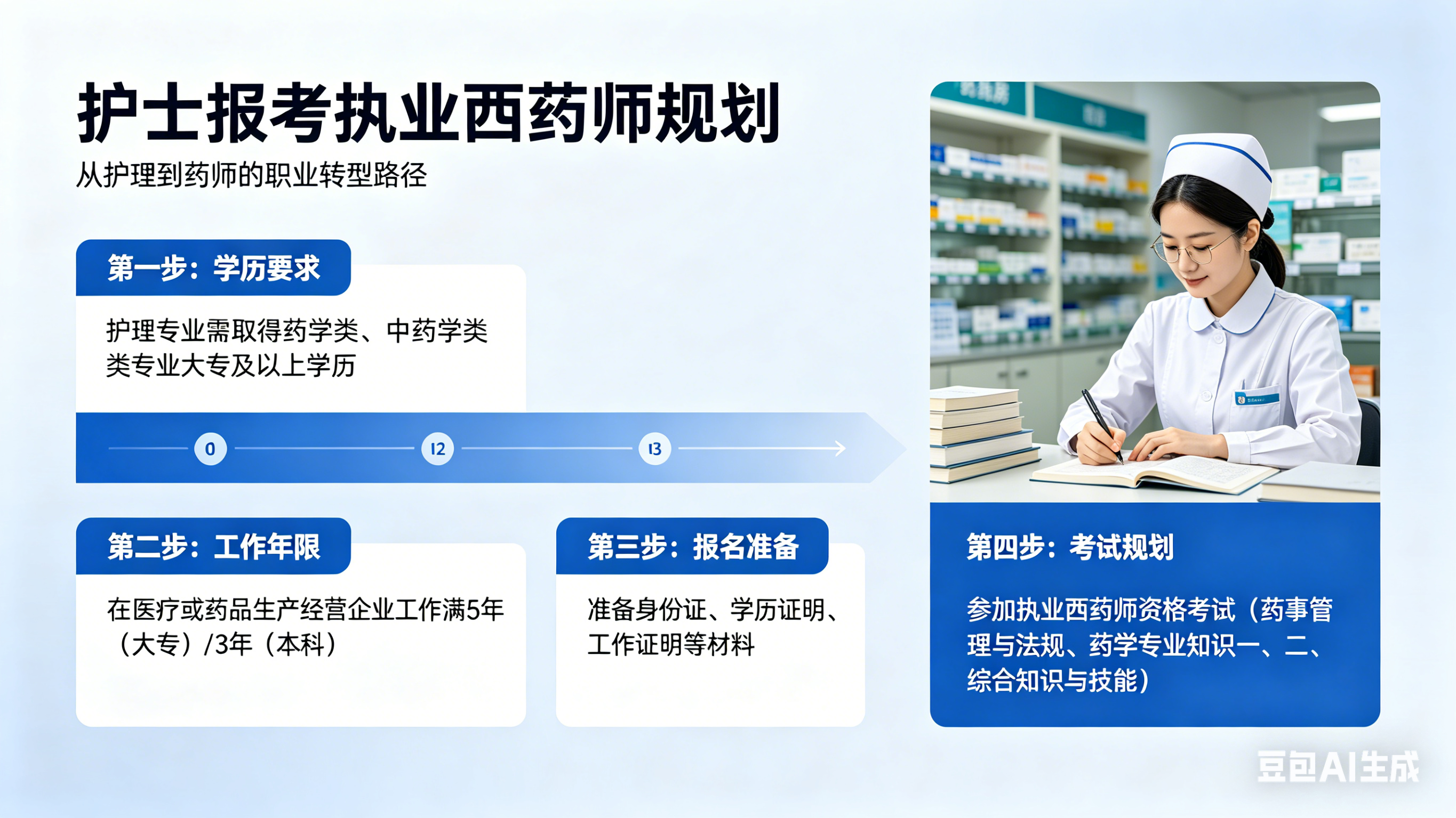 护士备考执业西药师分阶规划