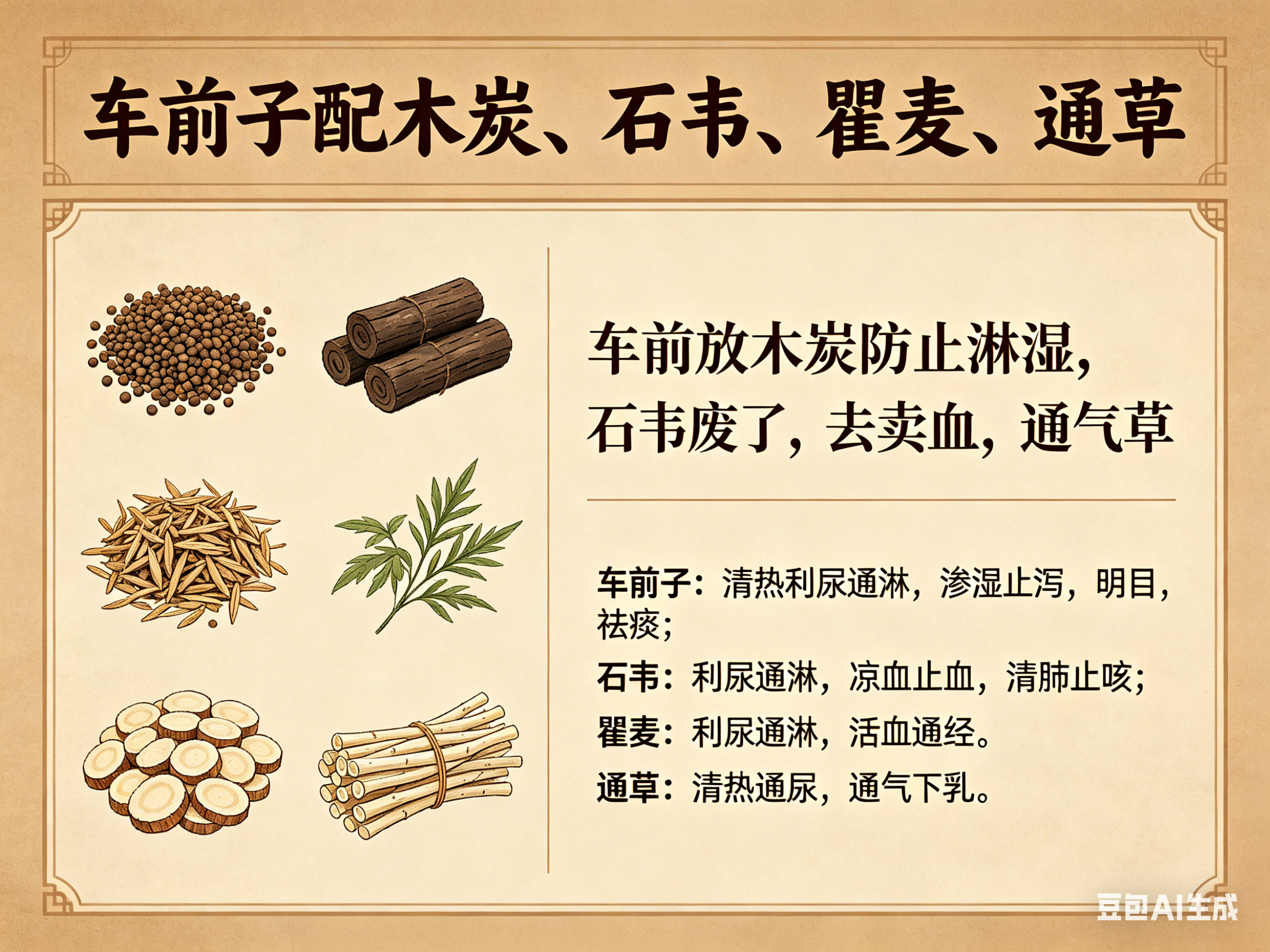 执业中药师中药二口诀记忆