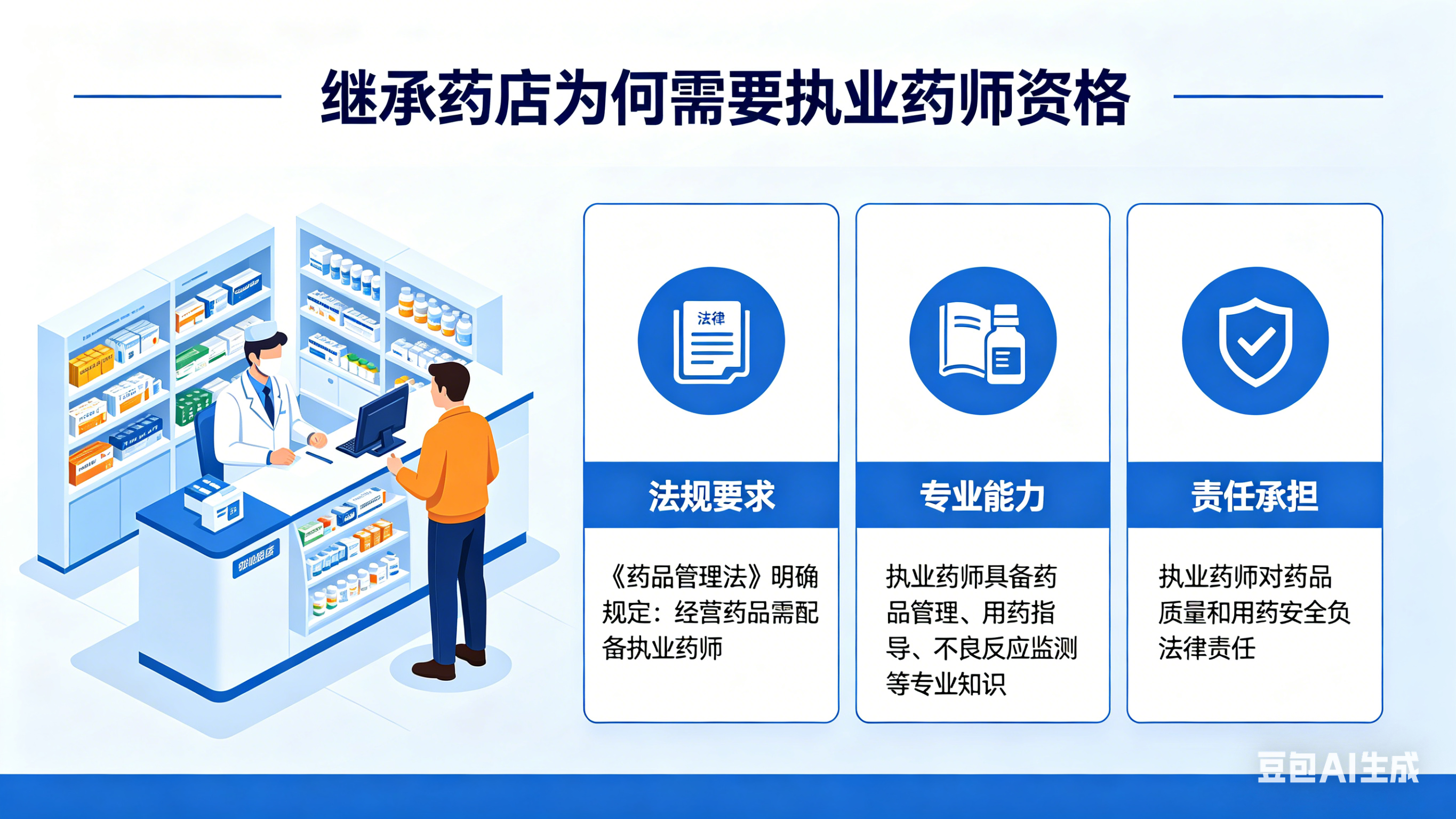 继承家族药店也需要执业药师资格