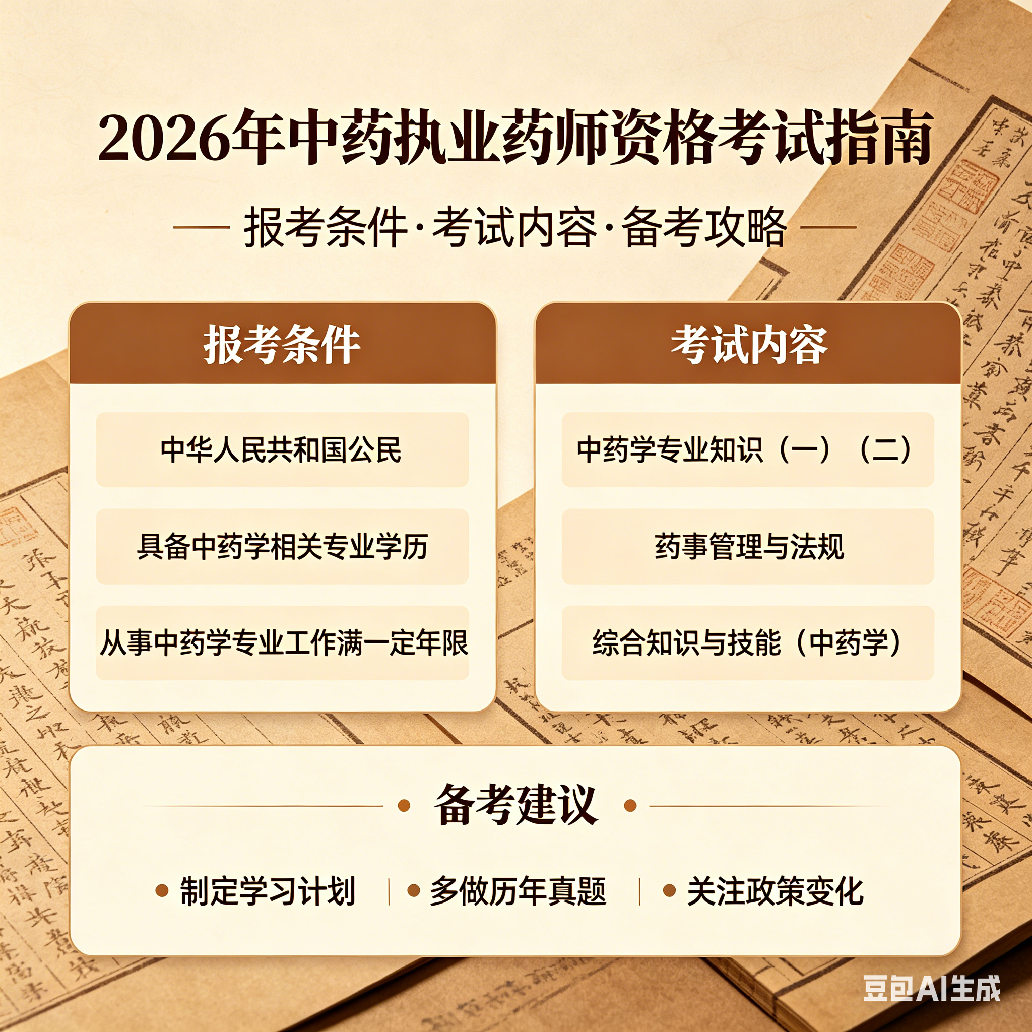 2026考中药执业药师