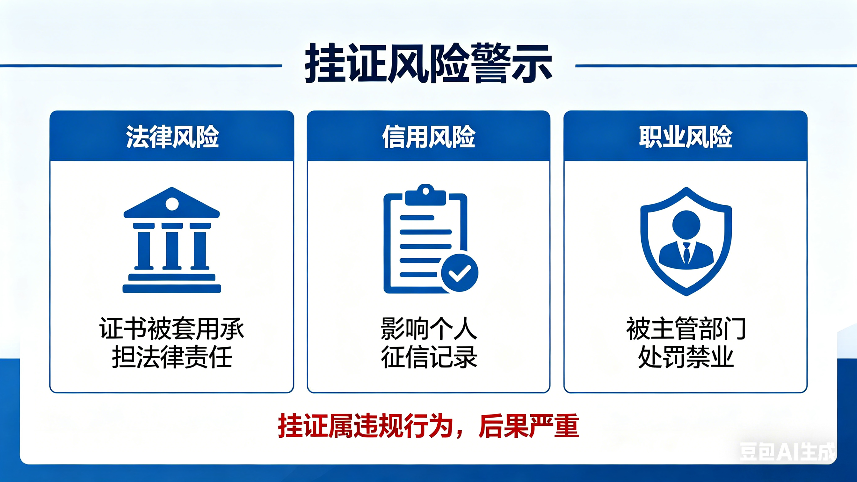 执业挂证风险