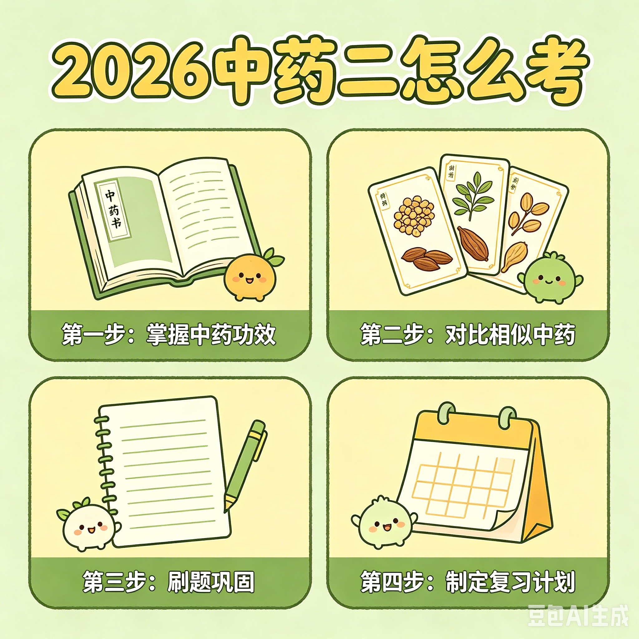 中药二怎么考