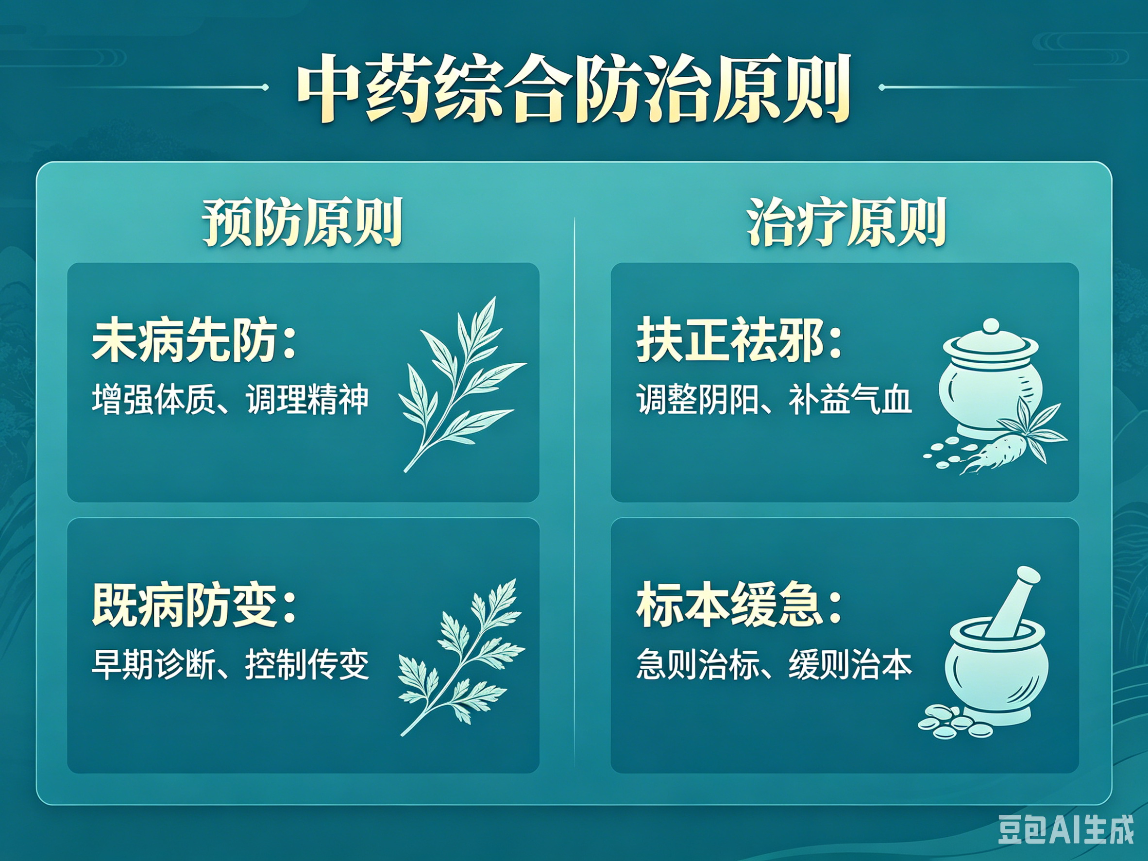 执业药师考试中药综防治原则