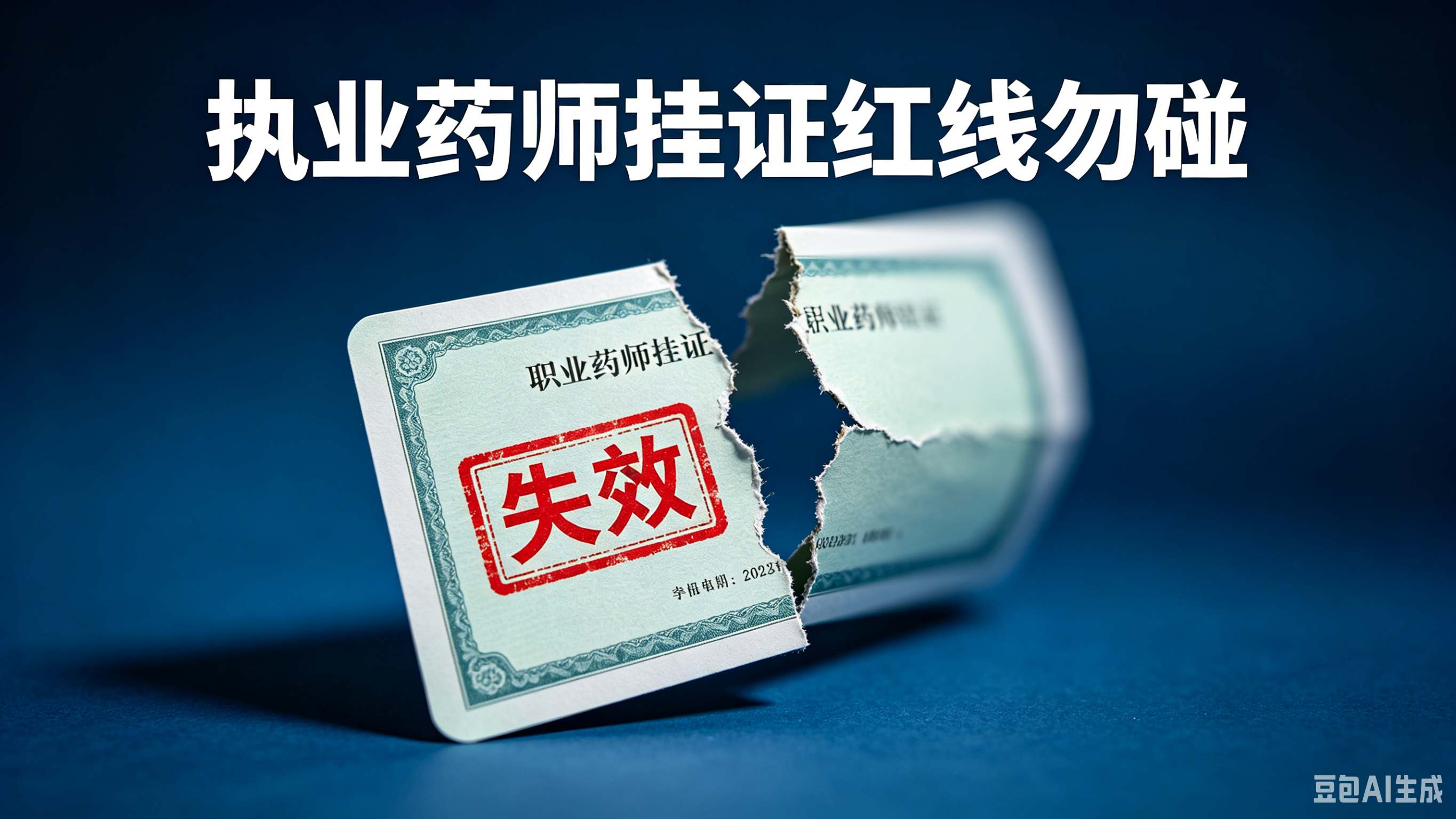 执业药师挂证红线勿碰